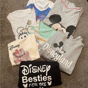 Lot of 7 Disney Shirts